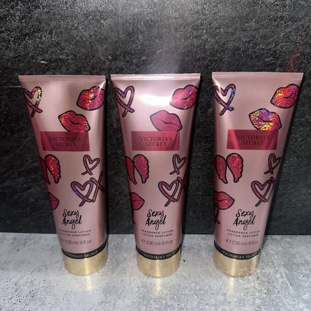 3 Lot Victoria's Secret Sexy Angel Fragrance Lotion